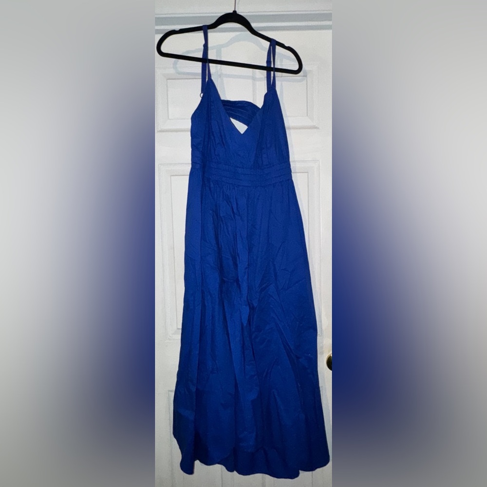 Vibrant Blue Strapless Dress